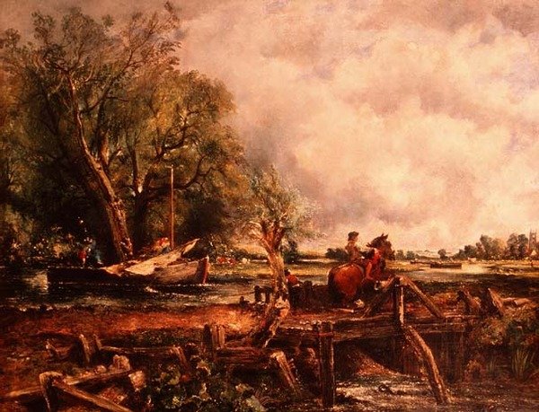 Skaczący koń autorstwa Frederick Waters Watts