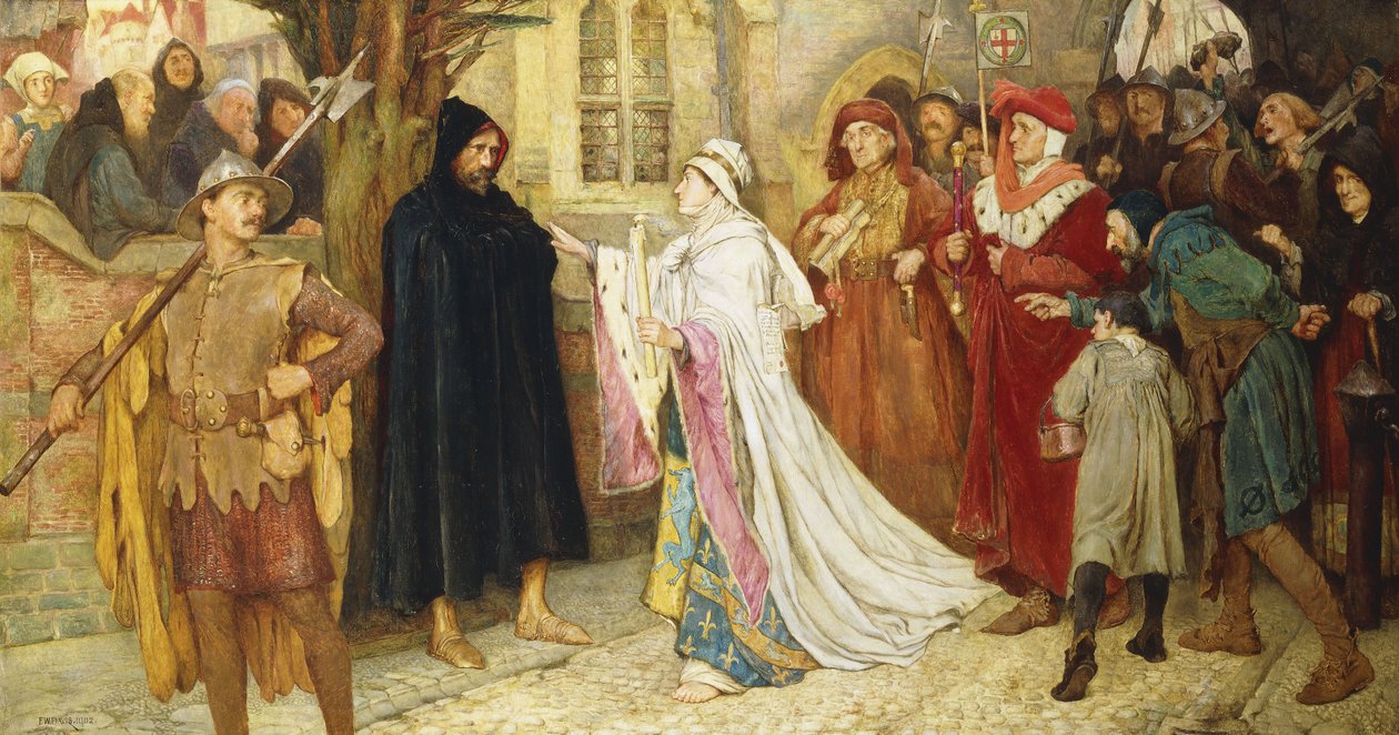 Pokuta księżnej Gloucester, 1902 autorstwa Frederick William Davis