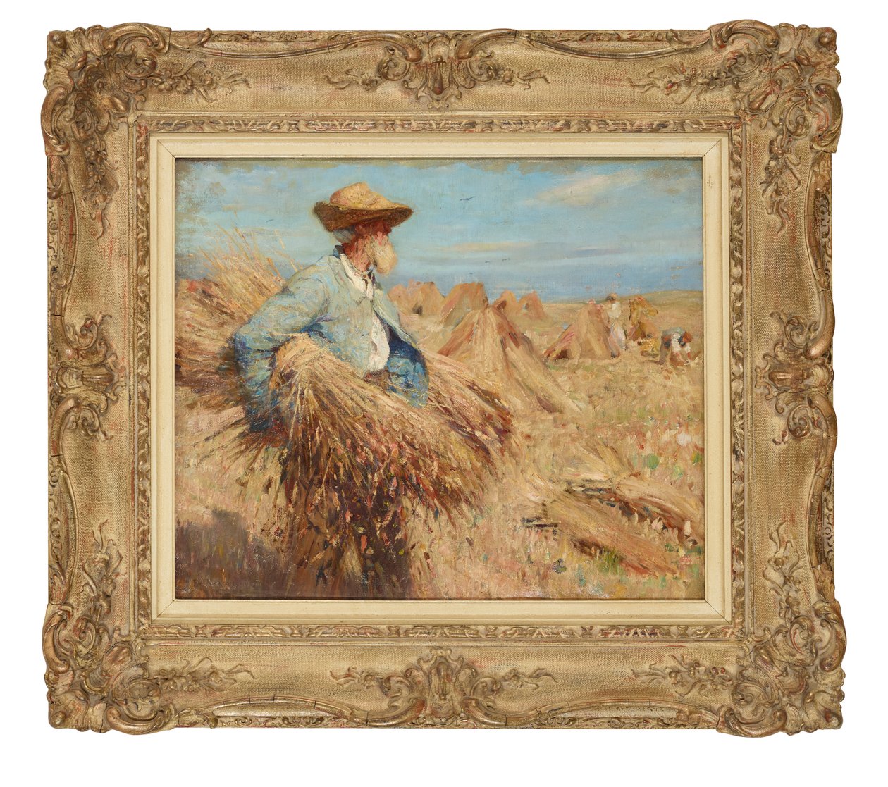 Czas żniw (olej na płótnie) autorstwa Frederick William Jackson