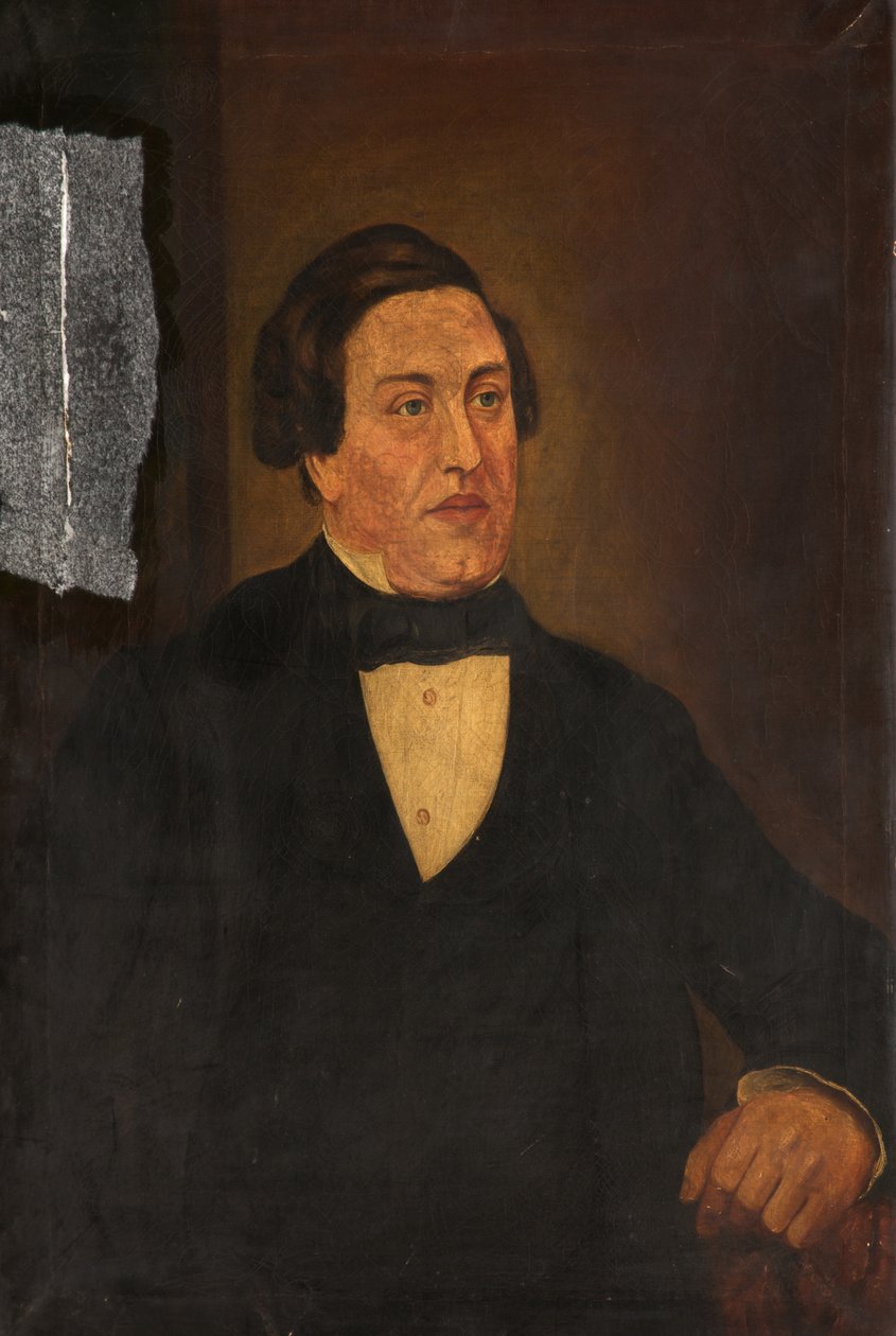 Portret Mosesa Millsa autorstwa Frederick William Jackson