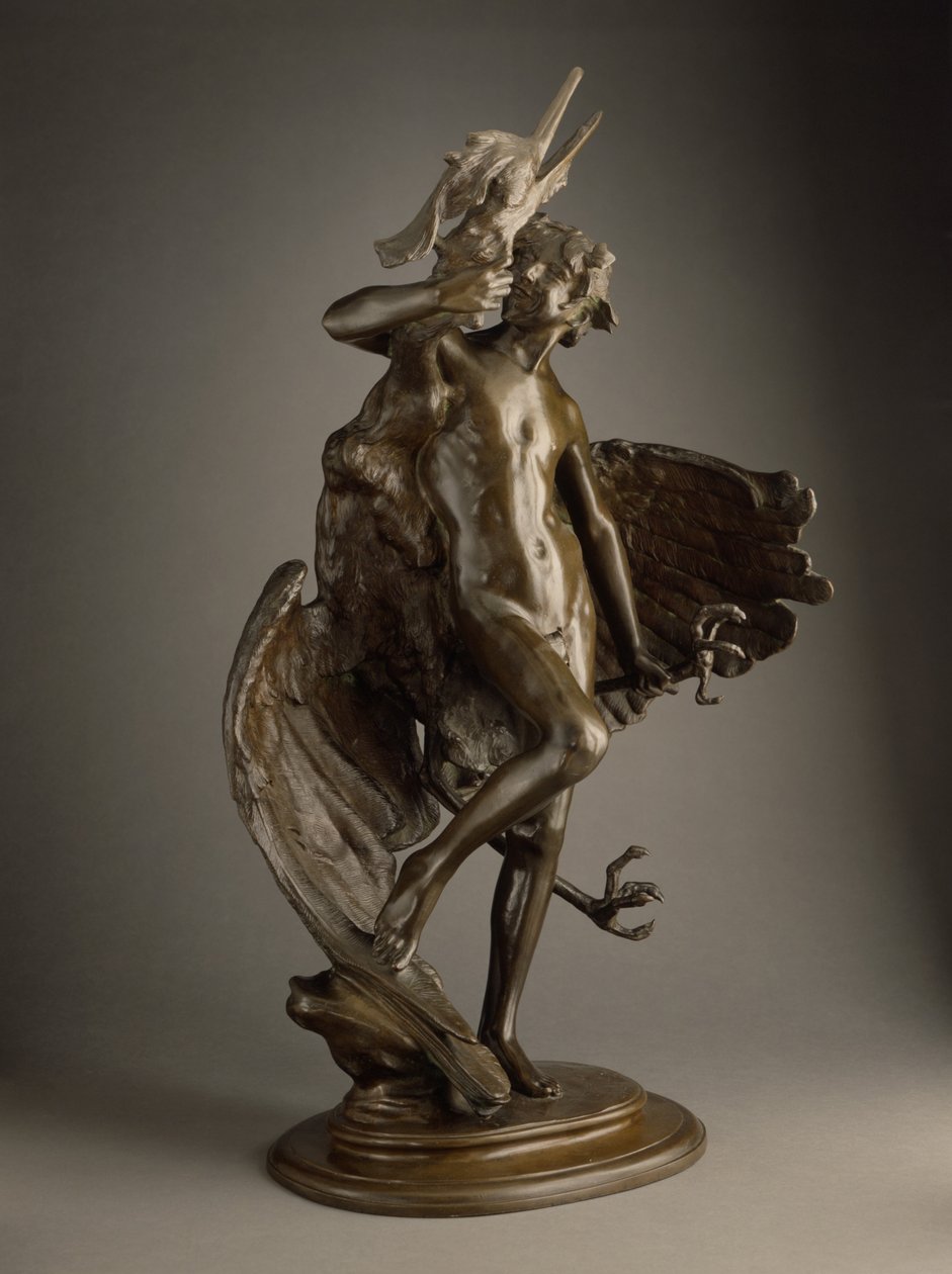 Młody Faun i Czapla autorstwa Frederick William MacMonnies