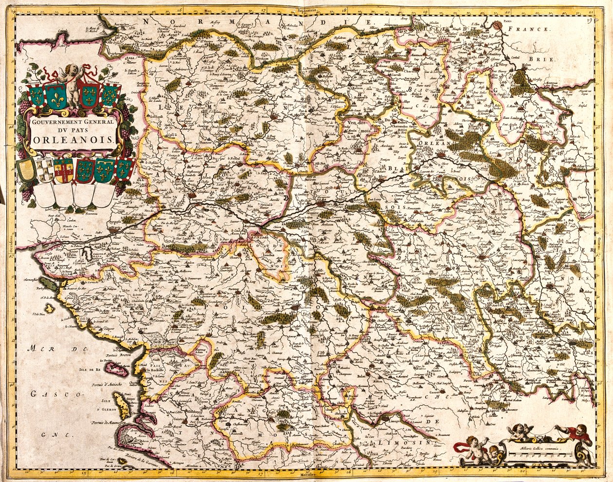 Francja Środkowo-Wschodnia, Francja autorstwa Frederick de Wit