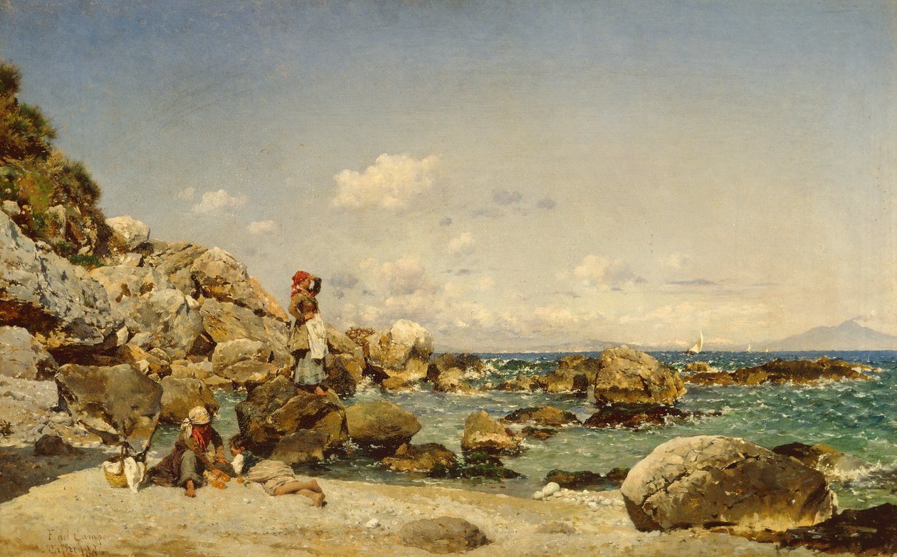 Piknik neapolitański autorstwa Frederico del Campo