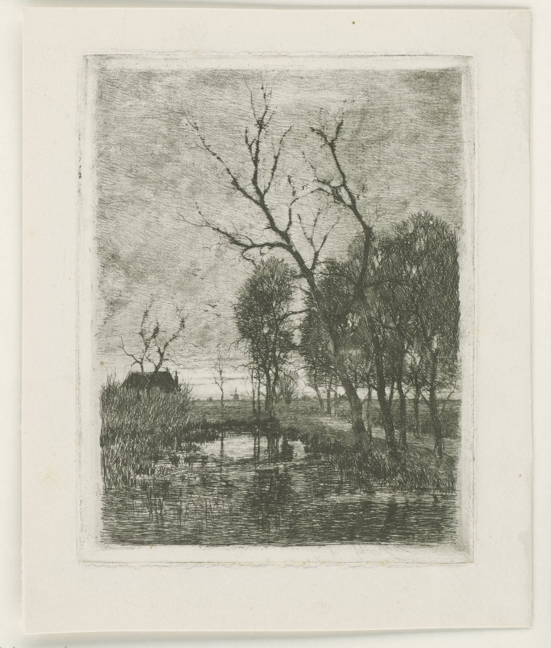 Zmierzch autorstwa Fredericus Jacobus van Rossum du Chattel
