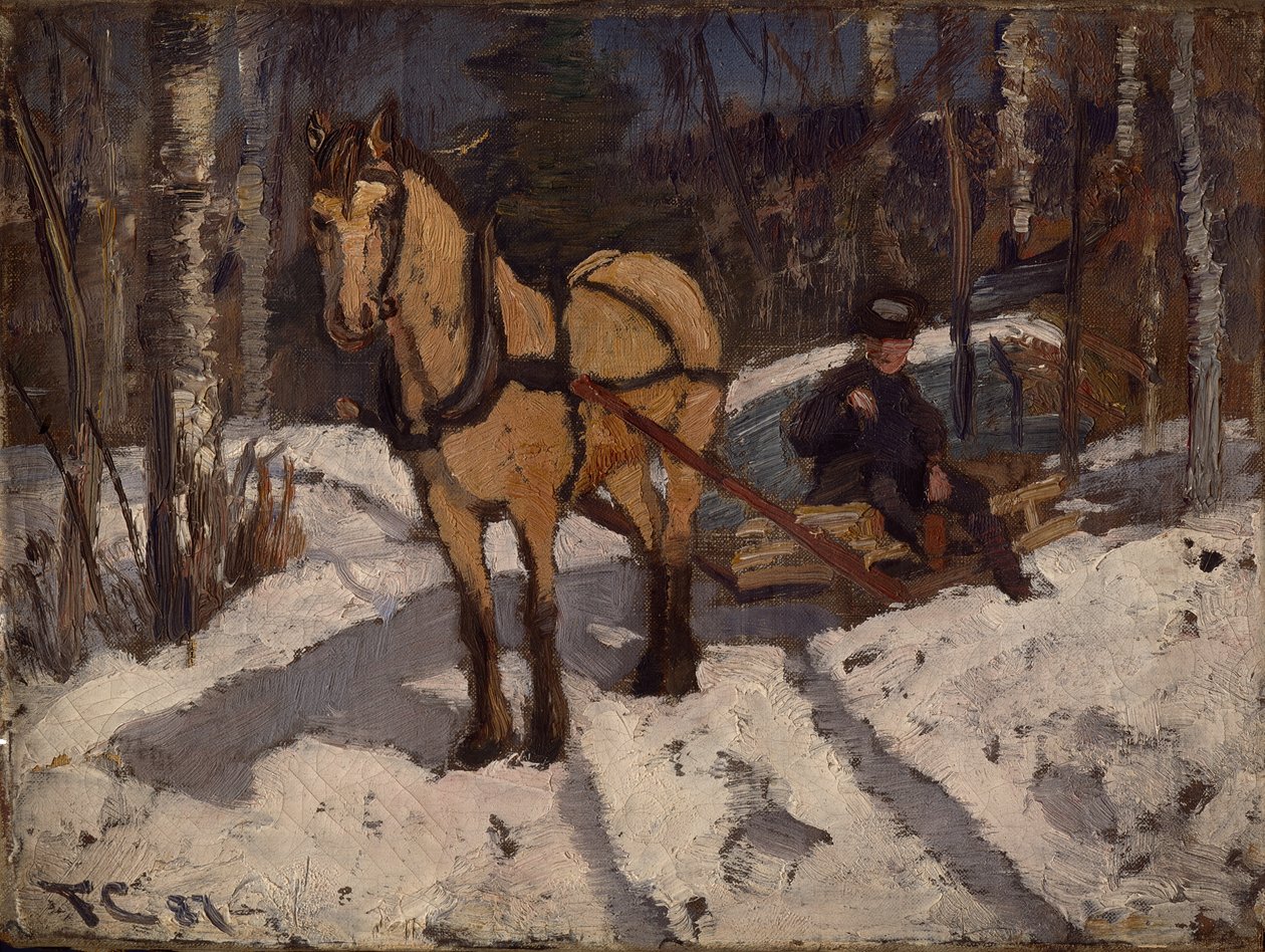 Drwal autorstwa Frederik Collett