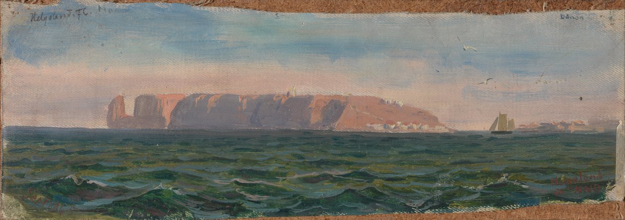 Poza wyspą Helgoland autorstwa Frederik Collett