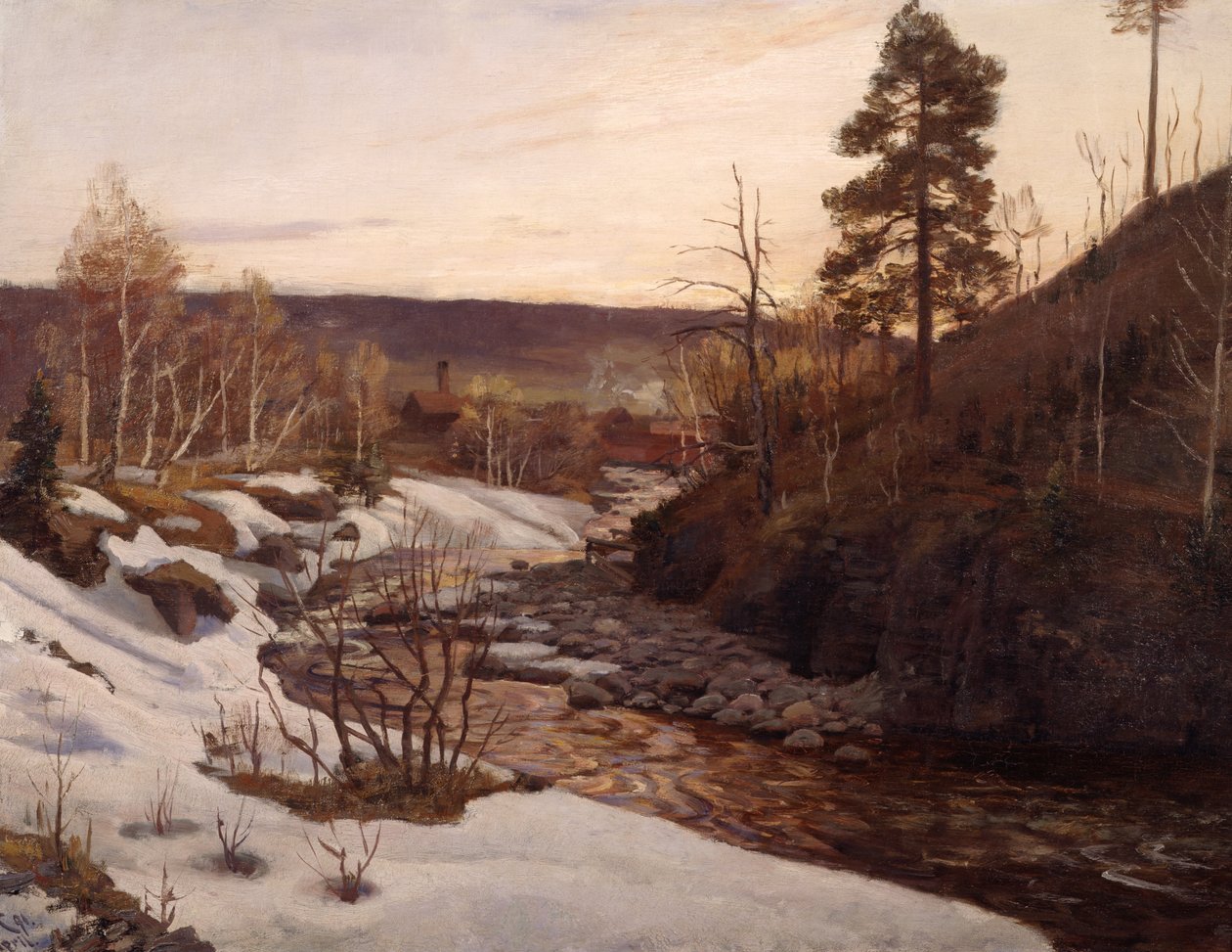 Wiosenny motyw od Skurva autorstwa Frederik Collett