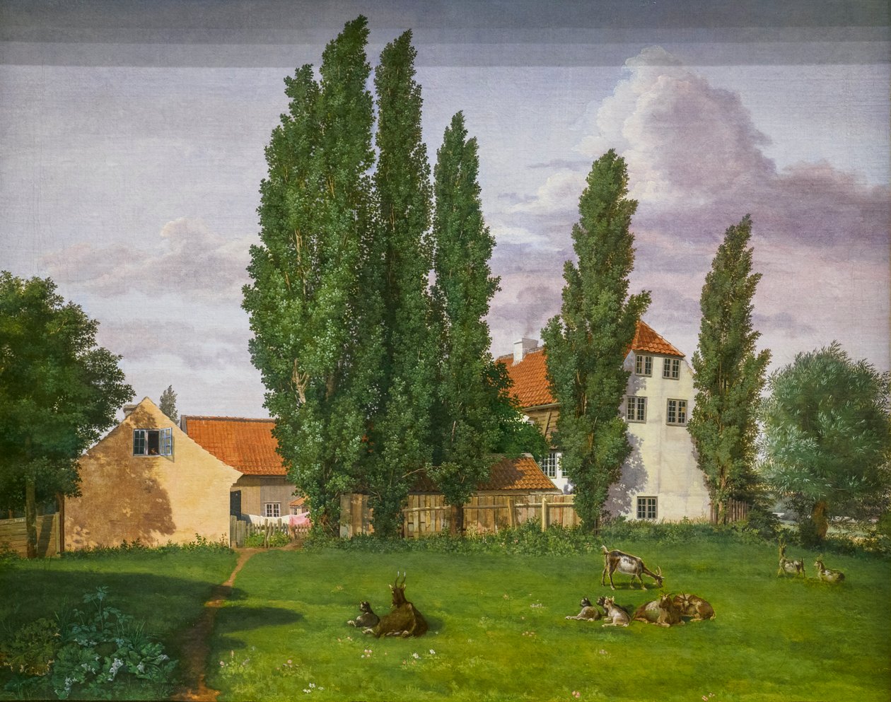 Marialyst w Frederiksberg, dom Ole Winstrupa autorstwa Frederik Hansen Sodring