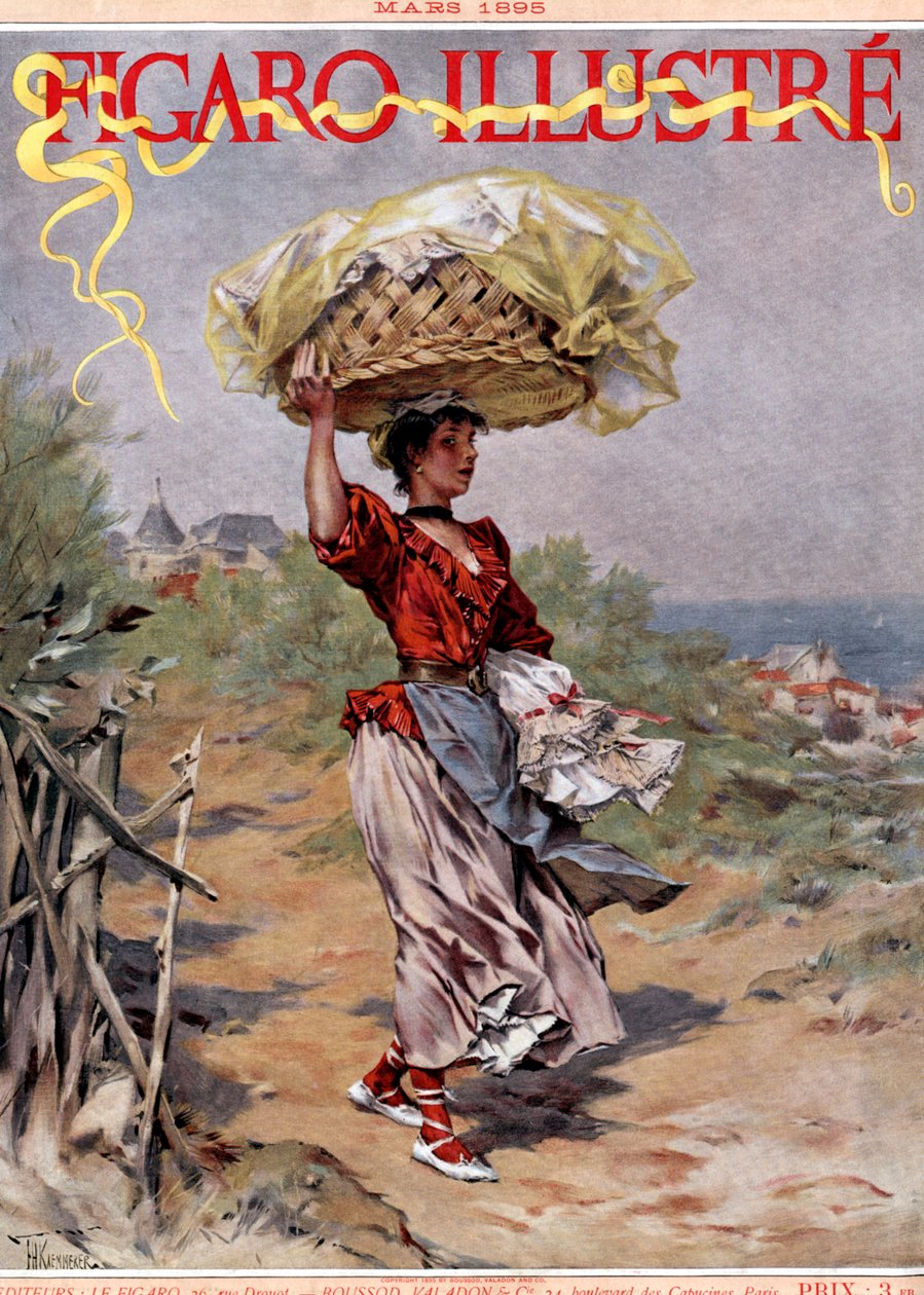 Praczka 1895 - niosąca autorstwa Frederik Hendrik Kaemmerer