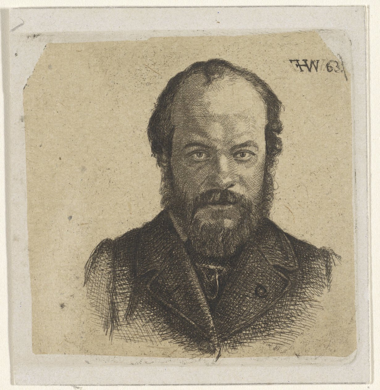 Portret Jana Weissenbrucha autorstwa Frederik Hendrik Weissenbruch