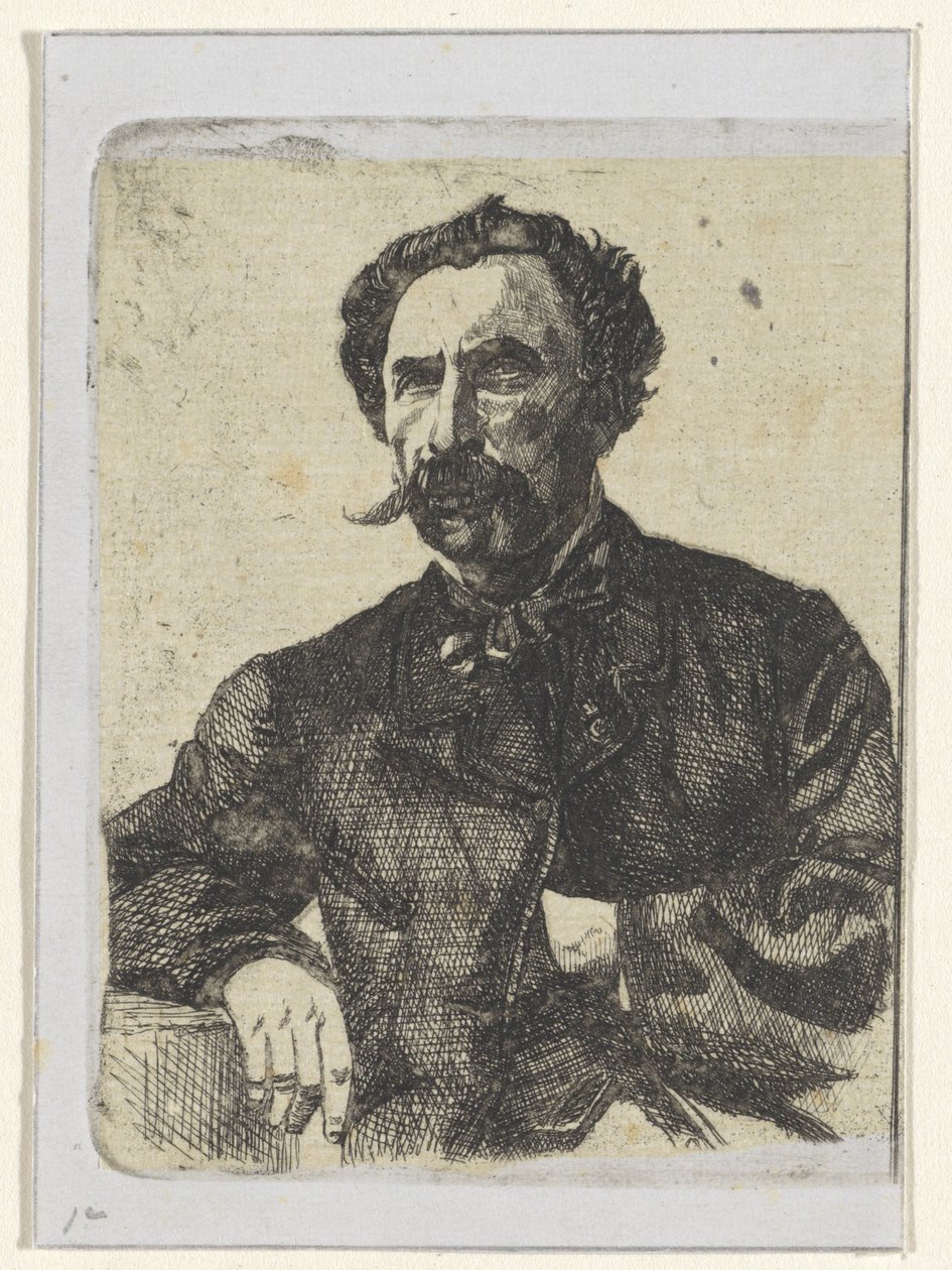 Portret Samuela Verveera autorstwa Frederik Hendrik Weissenbruch
