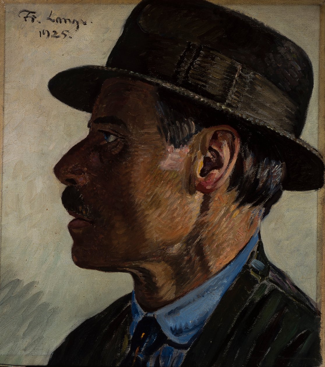 Autoportret autorstwa Frederik Lange