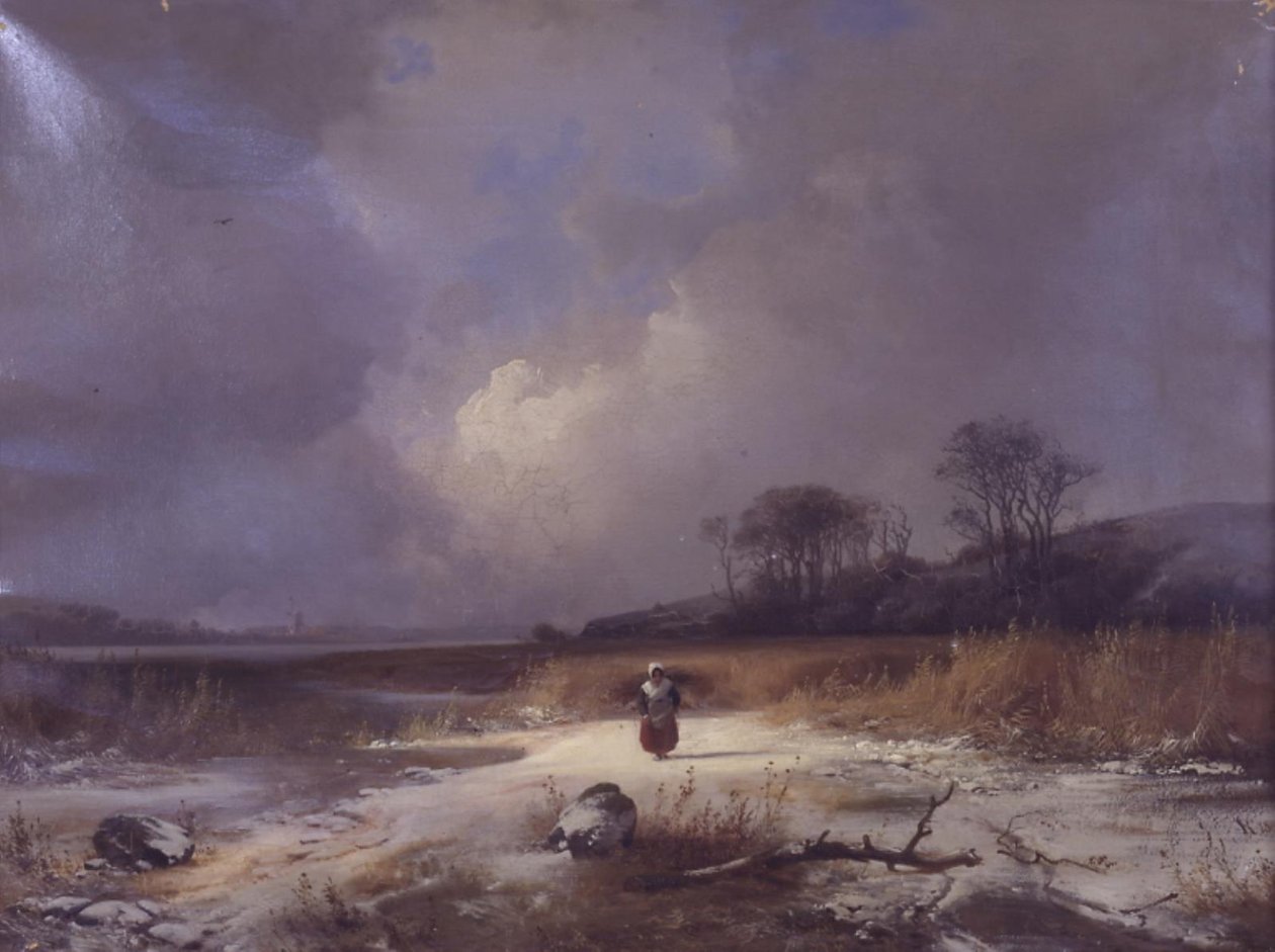 Zimowy krajobraz autorstwa Frederik Rohde