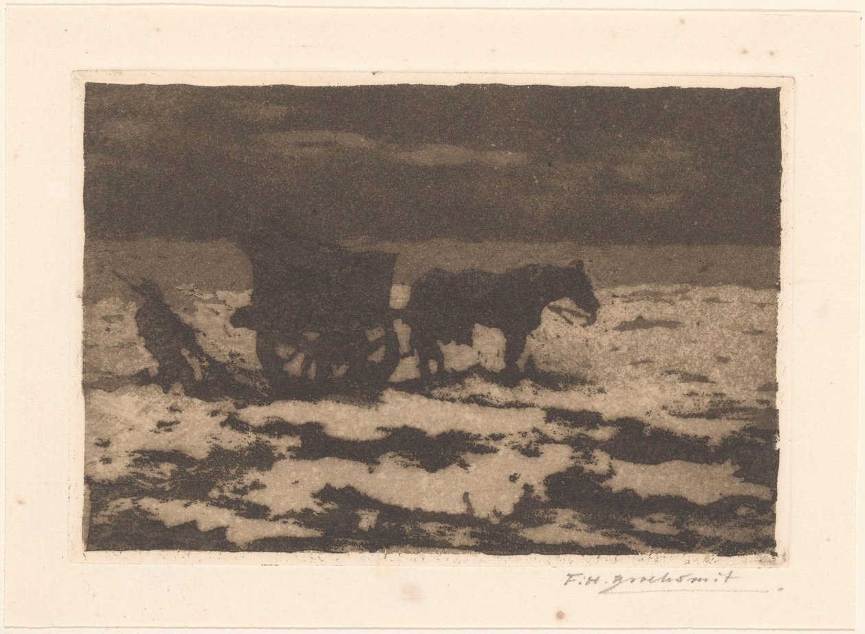 skorupiak autorstwa Frederika Henriëtte Broeksmit (signed by artist)
