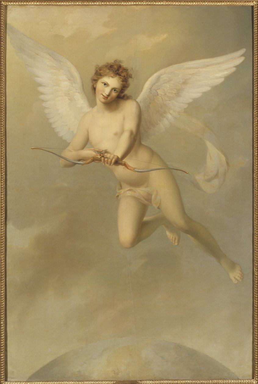 Kupidon - Kupidyn, autorstwa Westina, Fredrica (1782-1862). olej na płótnie autorstwa Fredric Westin