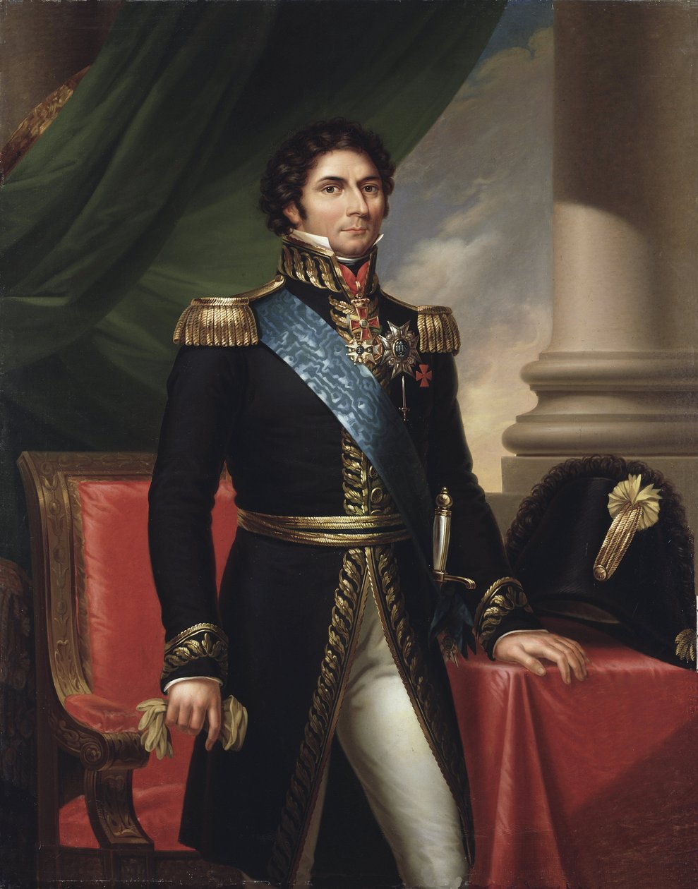Portret Jeana Baptiste Jules Bernadotte autorstwa Fredric Westin