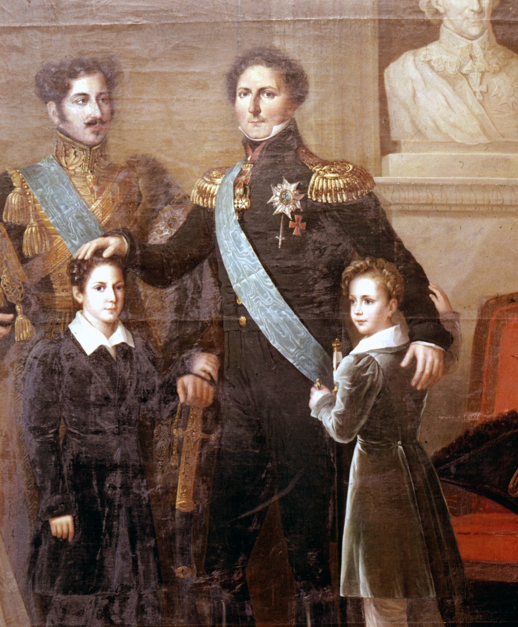 Szwedzka dynastia Bernadotte. Szczegół autorstwa Fredric Westin