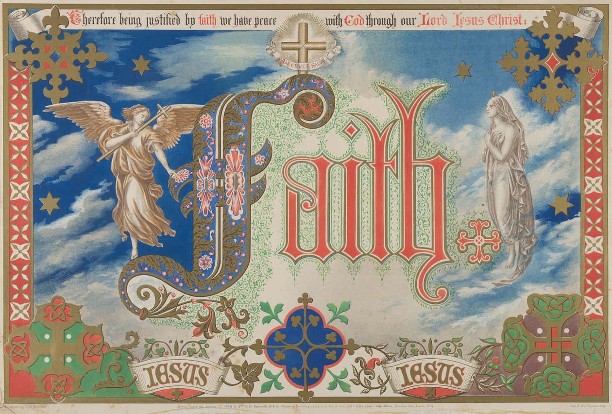 Wiara, 1 stycznia 1864 r. autorstwa Freeman Gage Delamotte