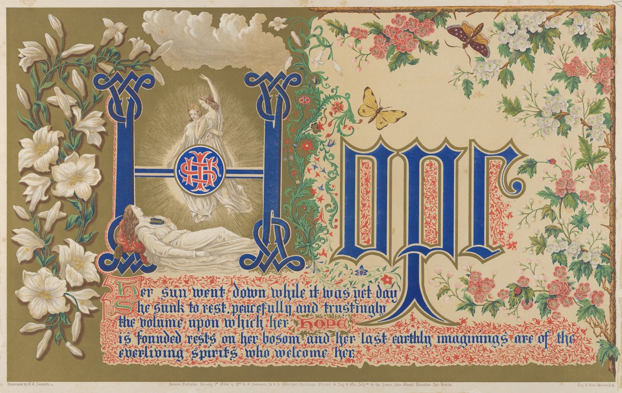 Nadzieja, 1 stycznia 1864 r. autorstwa Freeman Gage Delamotte