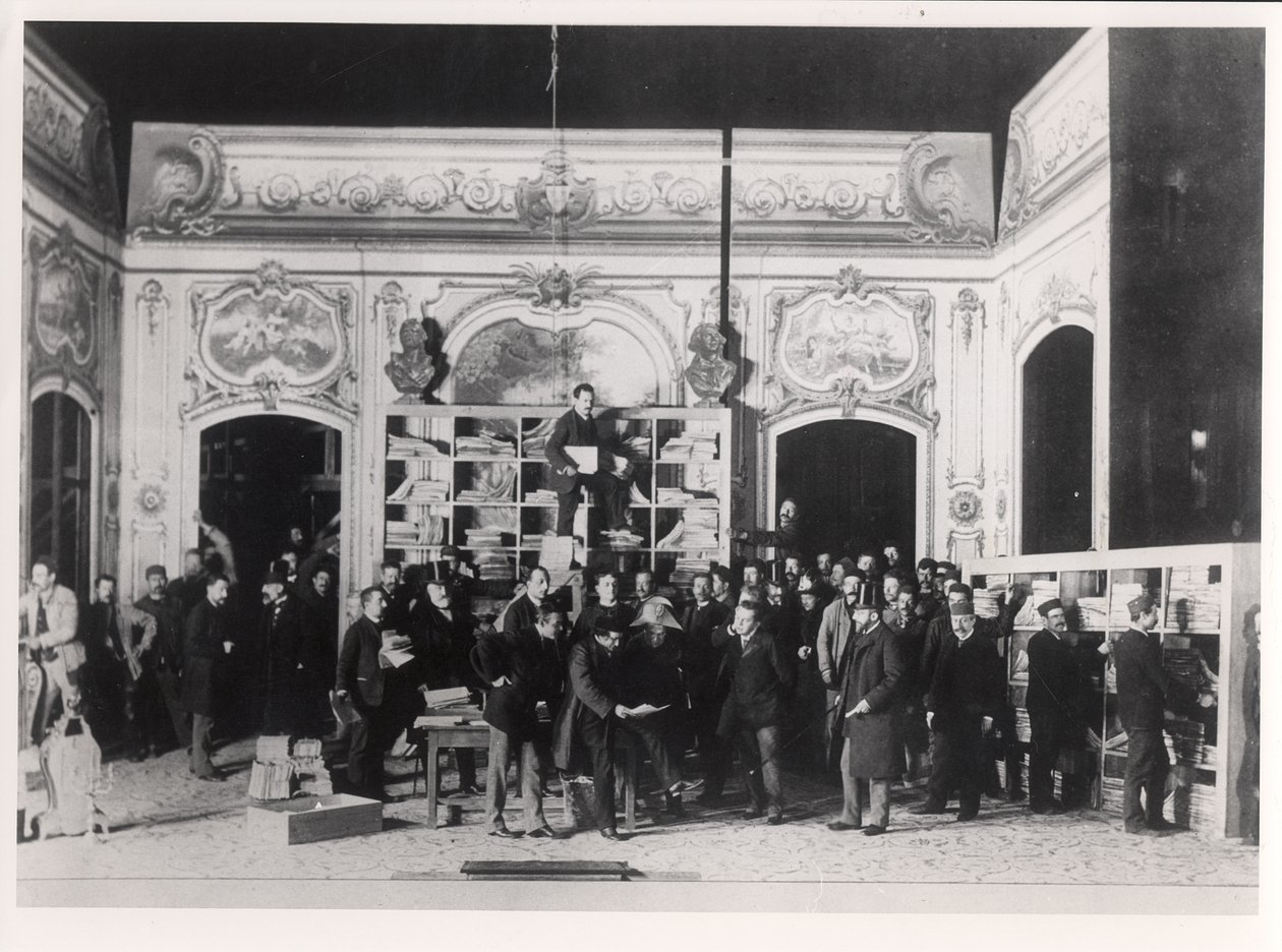 Próba do termidora Victoriena Sardou (1831-1908) 24 stycznia autorstwa French Photographer