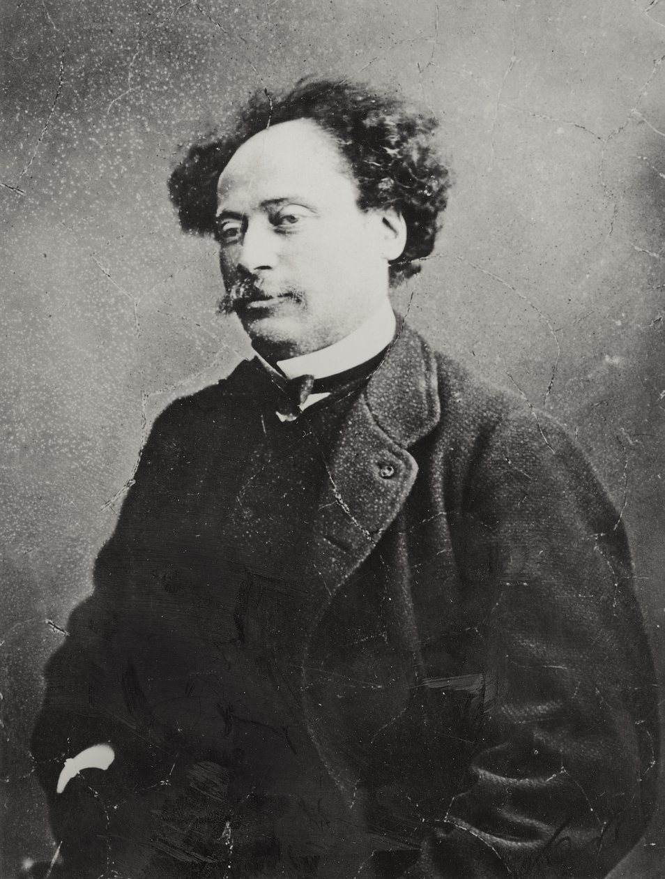 Alexandre Dumas Fils (1824-95) autorstwa French Photographer