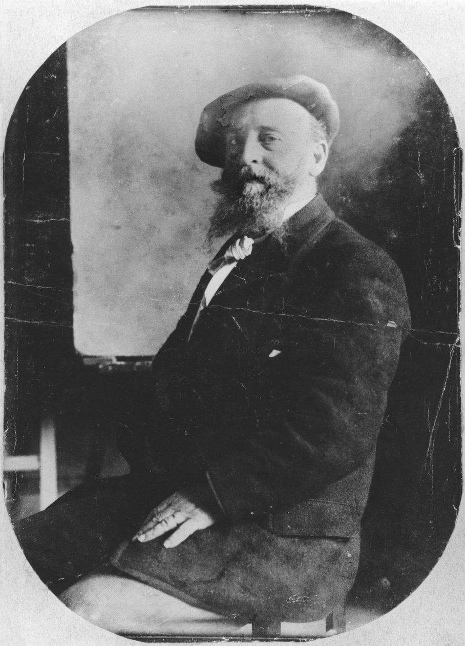 Alfred Sisley (1839-99) ok.1895 autorstwa French Photographer