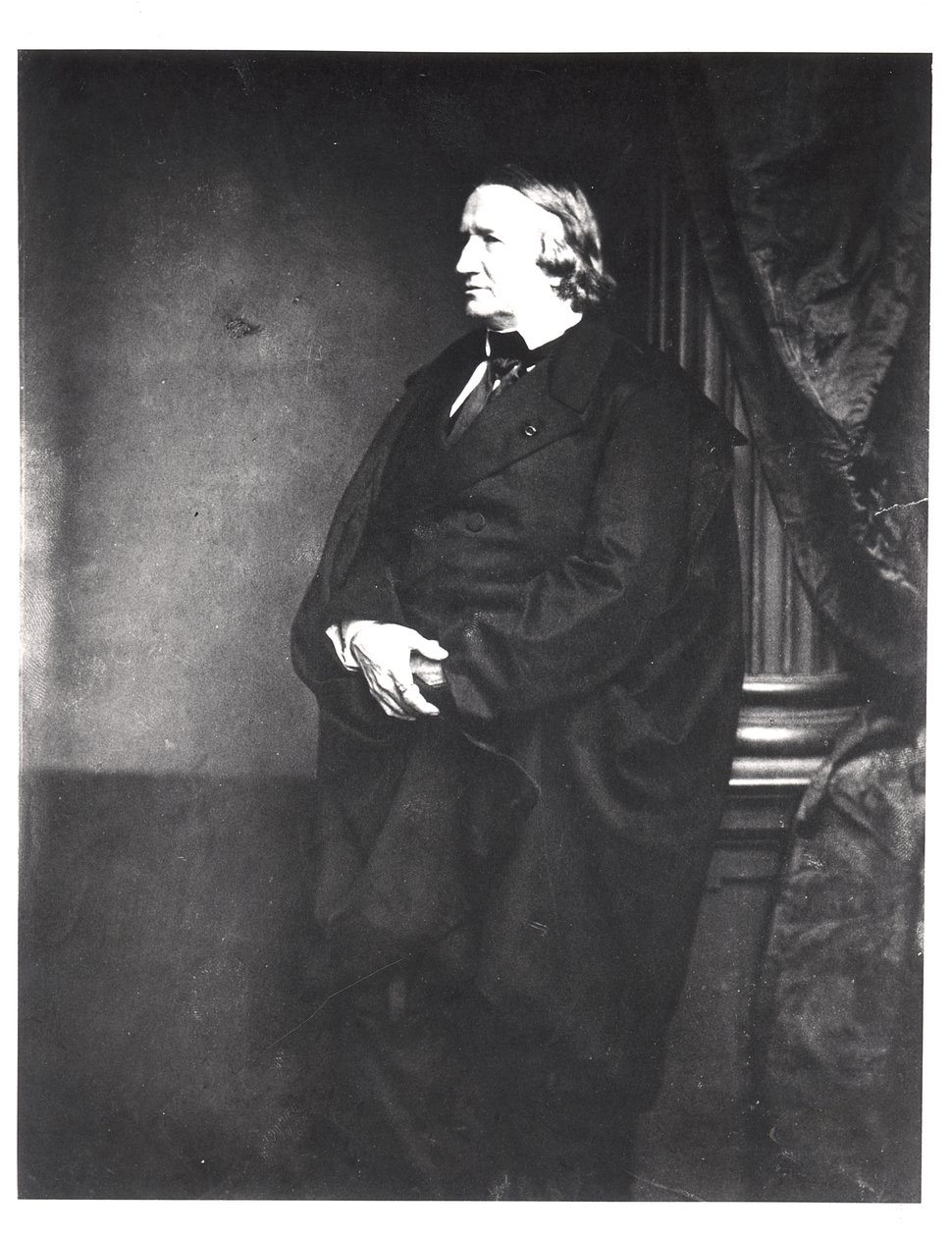 Alfred de Vigny (1797-1863) lata 50. XIX wieku autorstwa French Photographer