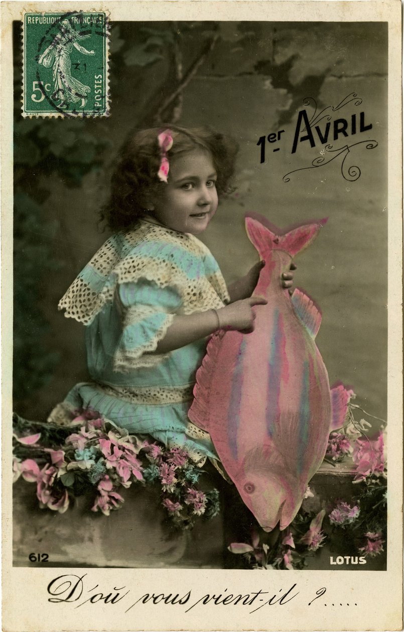 Prima aprilis (kolorowe zdjęcie) autorstwa French Photographer