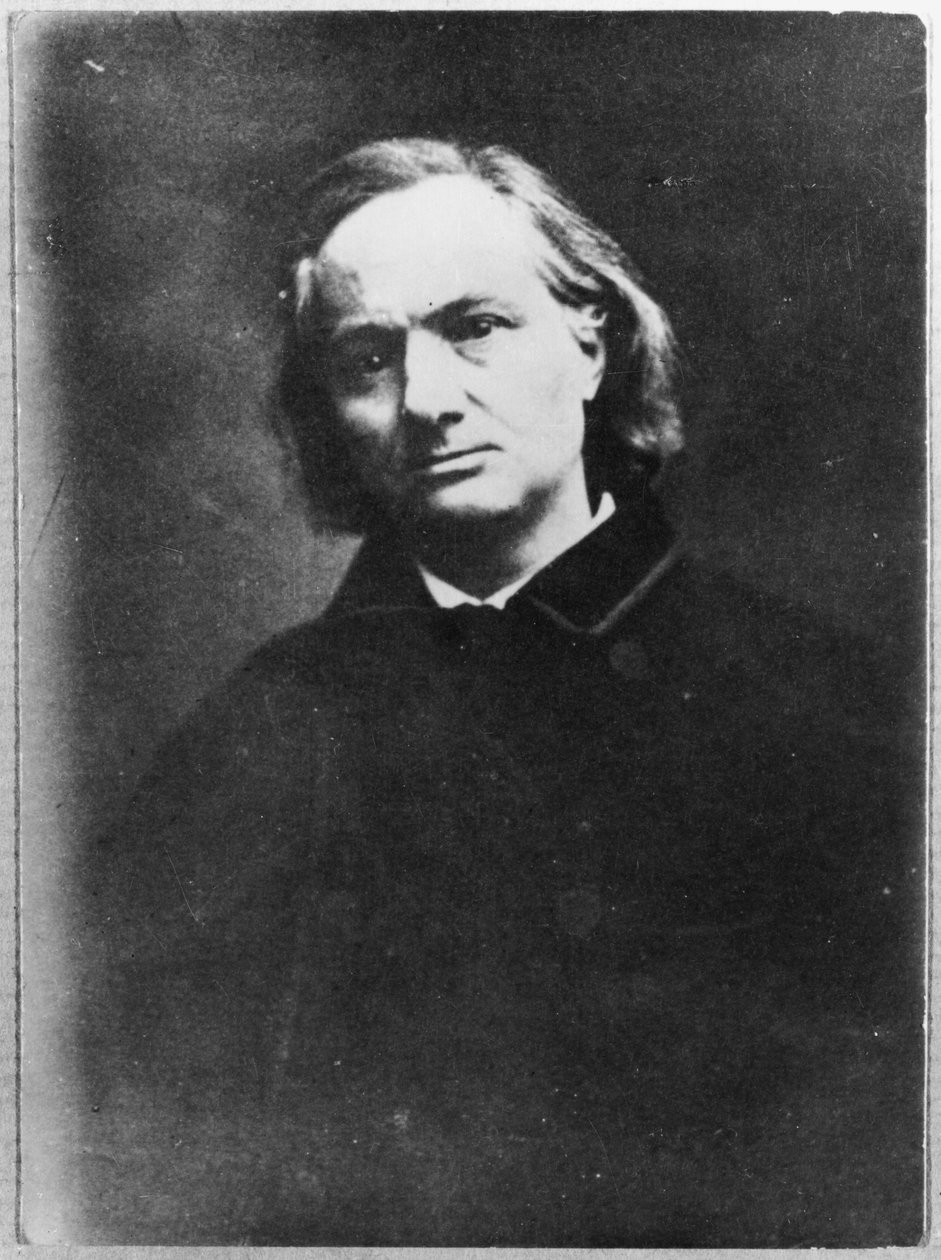 Karol Baudelaire (1821-67) autorstwa French Photographer