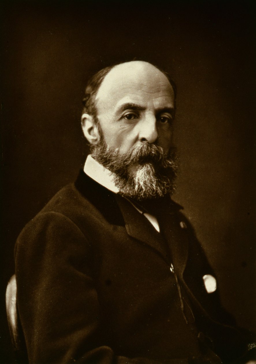 Eugene Fromentin (1820-76), z Galerie Contemporaine, ok. 1874-78 autorstwa French Photographer
