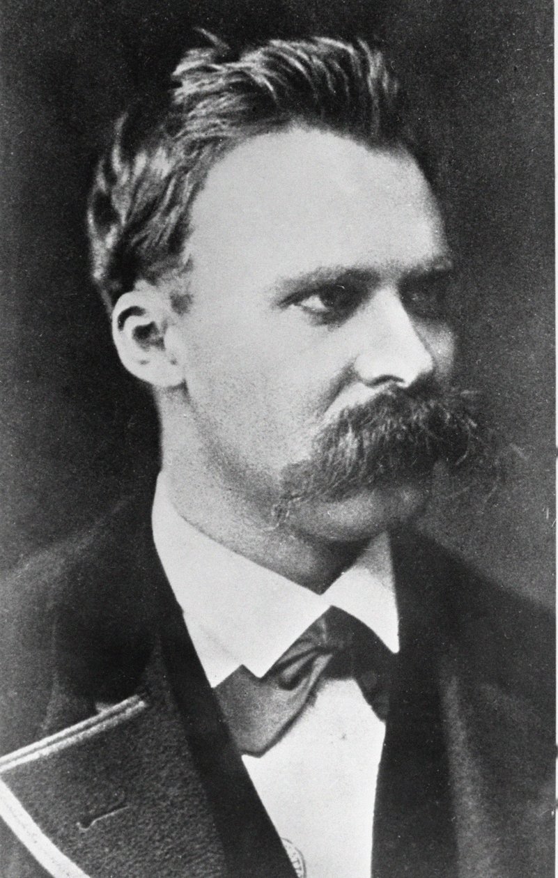 Fryderyk Wilhelm Nietzsche (1844-1900) 1873 autorstwa French Photographer