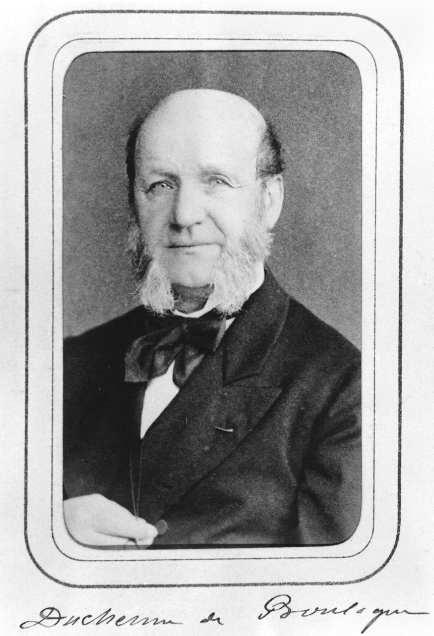 Guillaume Benjamin Duchenne z Boulogne (1806-75) autorstwa French Photographer