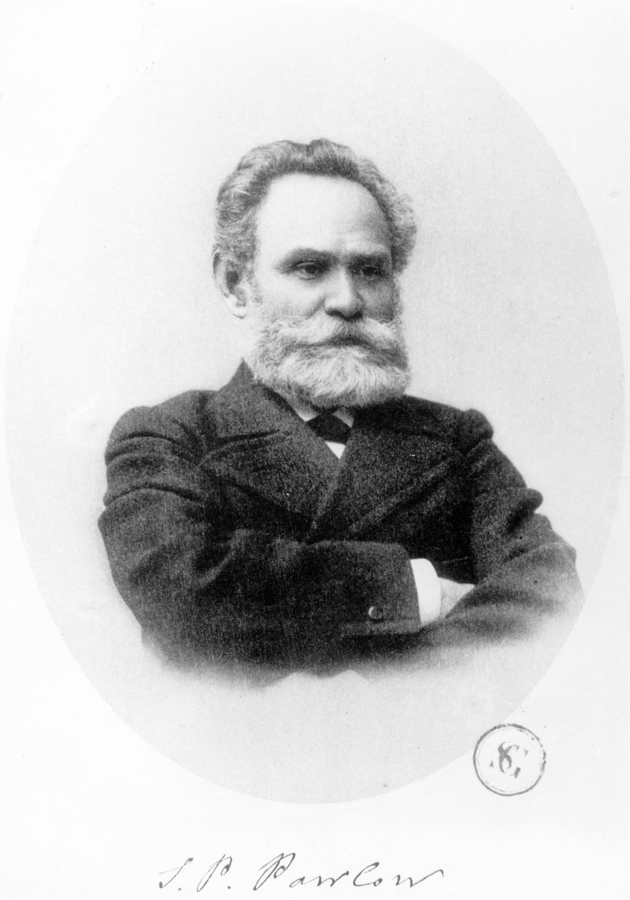 Iwan Pietrowicz Pawłow (1849-1936) autorstwa French Photographer