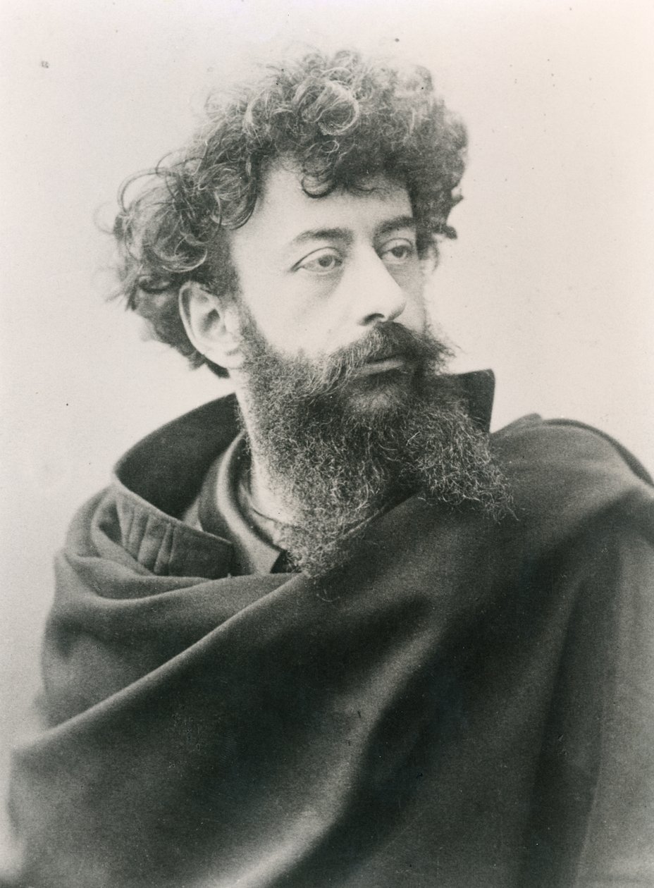 Józef Peladan (1858-1918) autorstwa French Photographer