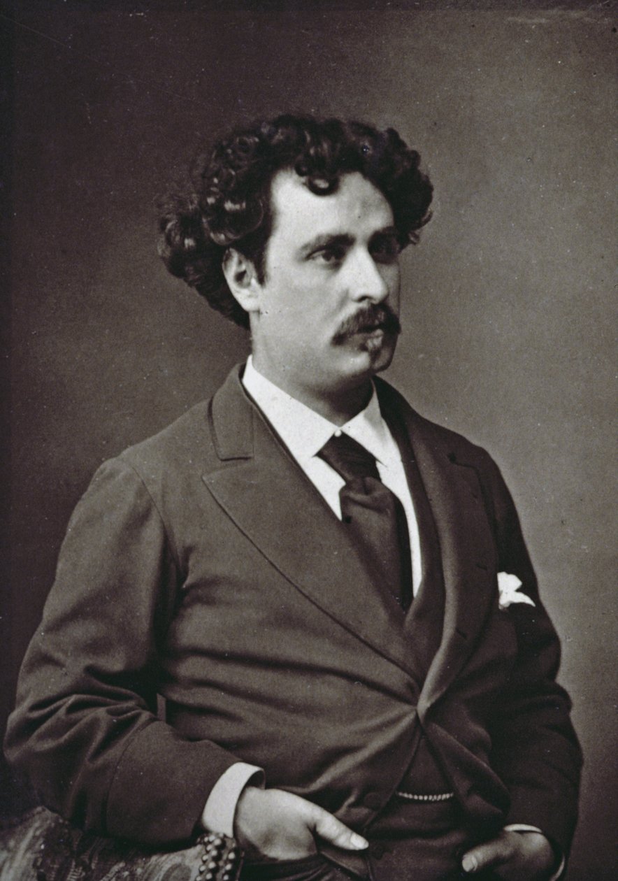 Mariano Fortuny y Carbo (1838-74), z Galerie Contemporaine, ok. 1874-78 autorstwa French Photographer