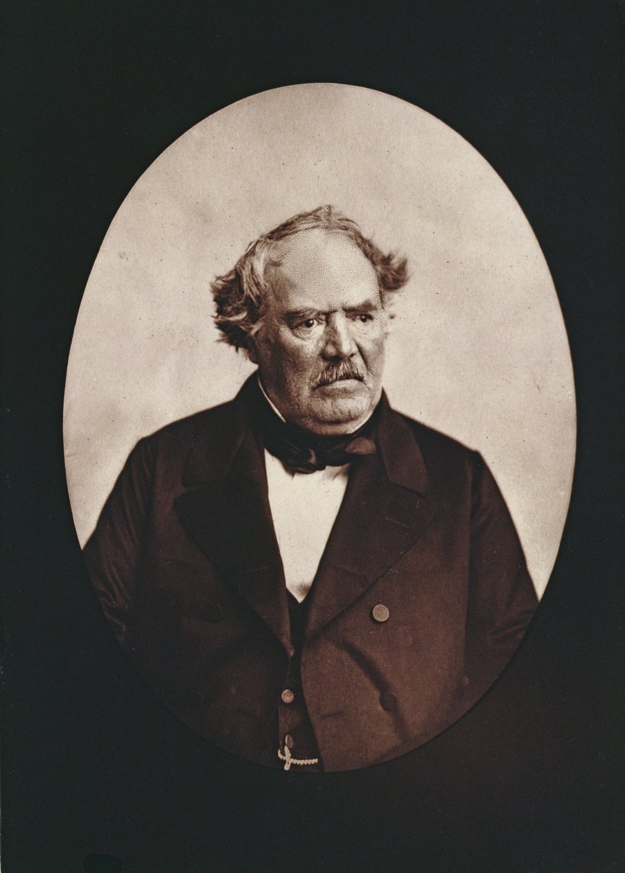 Nicolas Francois Octave Tassaert (1807-74), z Galerie Contemporaine, c.1874-78 autorstwa French Photographer