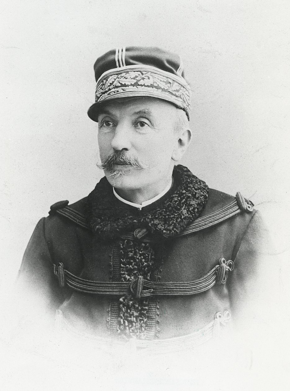 Portret Edmonda Frémy autorstwa French Photographer