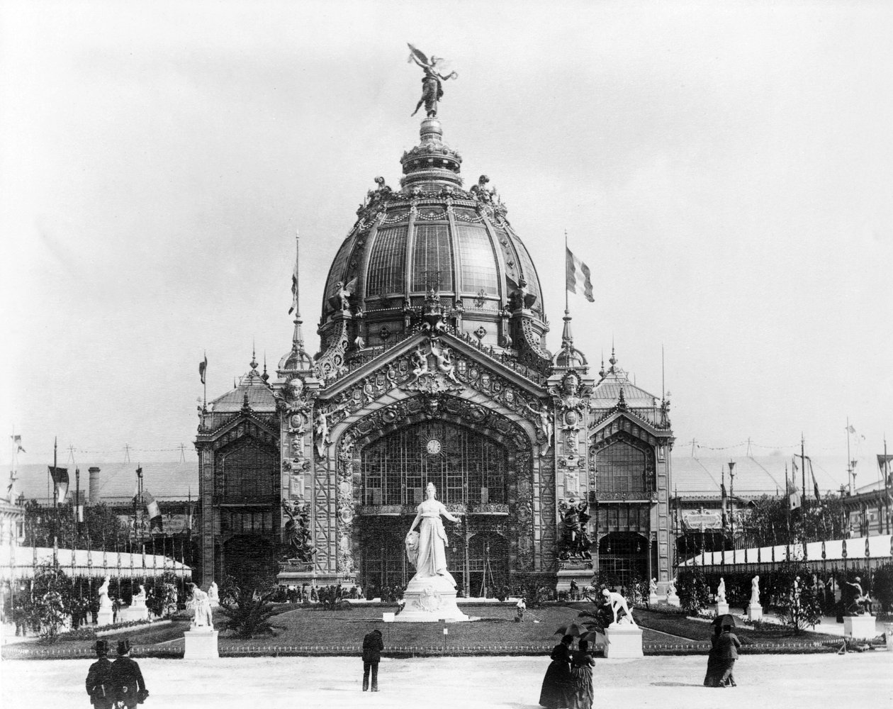 Kopuła Centralna, Wystawa Paryska, 1889 autorstwa French Photographer