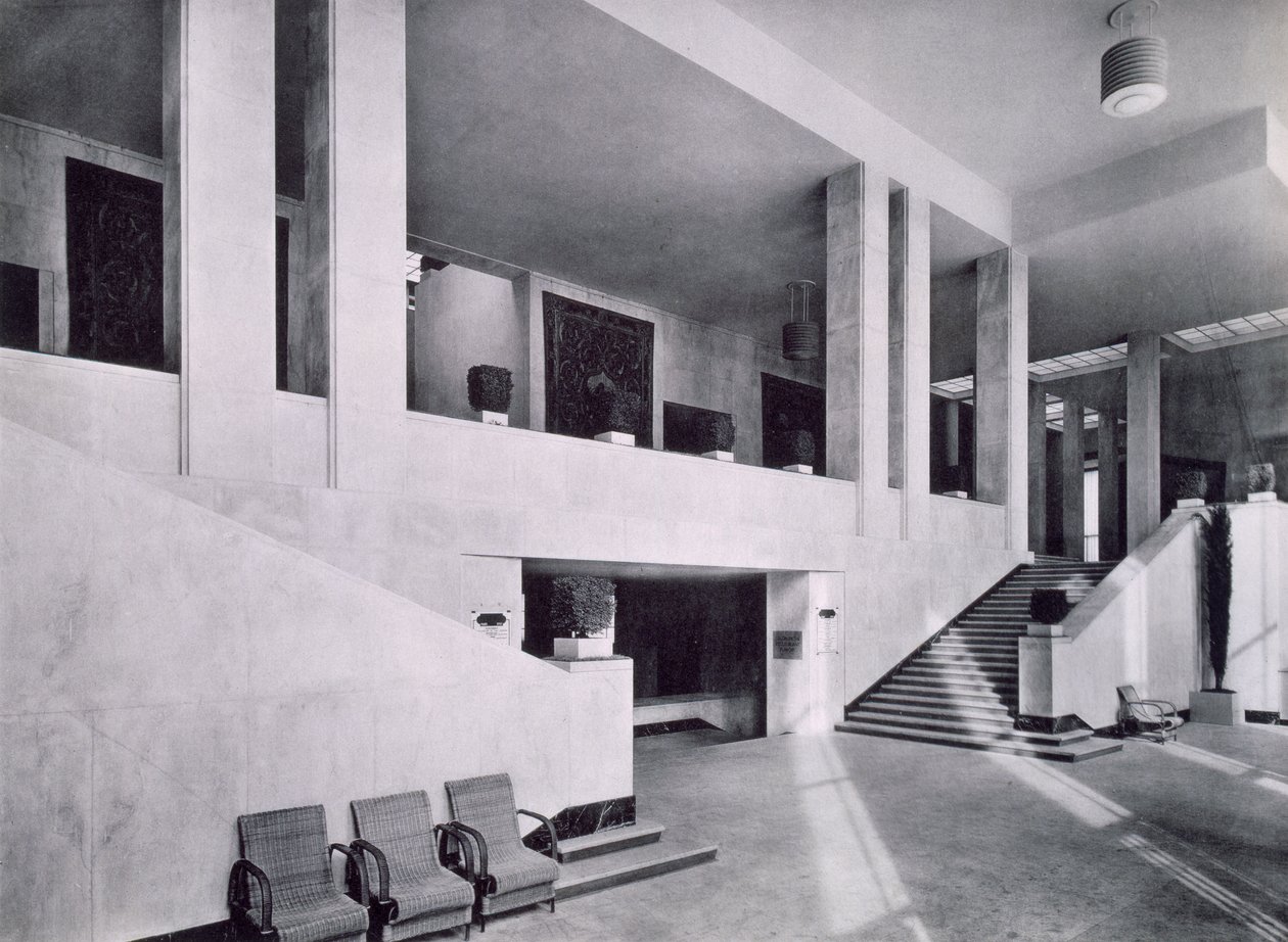 Muzeum Sztuki Nowoczesnej na Międzynarodowej Wystawie w Paryżu, 1937 autorstwa French Photographer