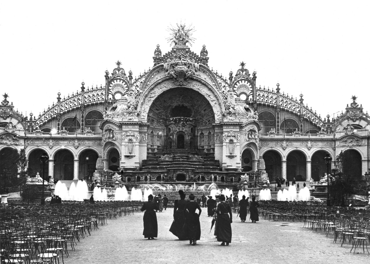 Pałac Elektryczności na Wystawie Powszechnej w 1900 roku, 1900 autorstwa French Photographer