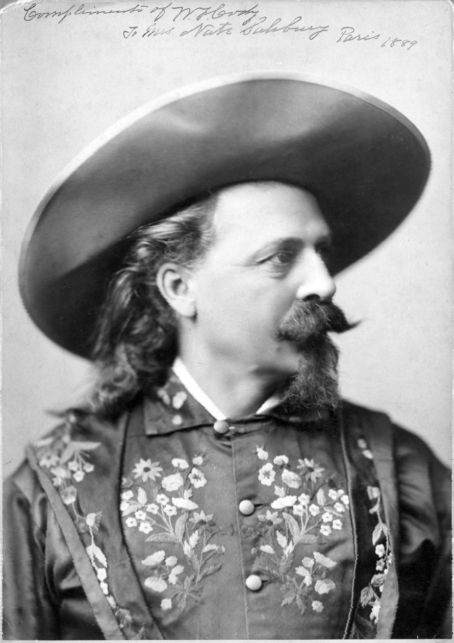 William Frederick Cody, ok.1889 autorstwa French Photographer
