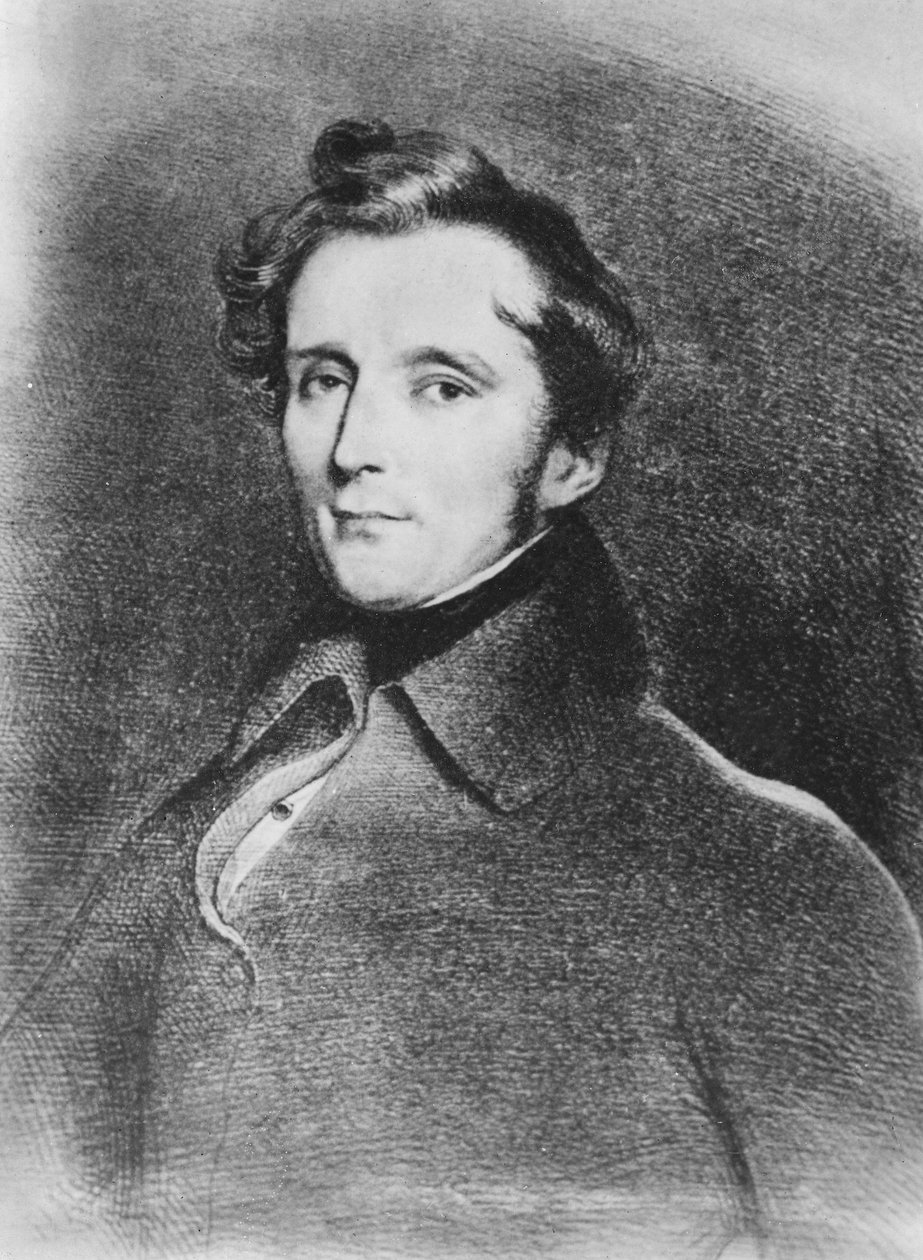 Alfons de Lamartine, 1830 autorstwa French School
