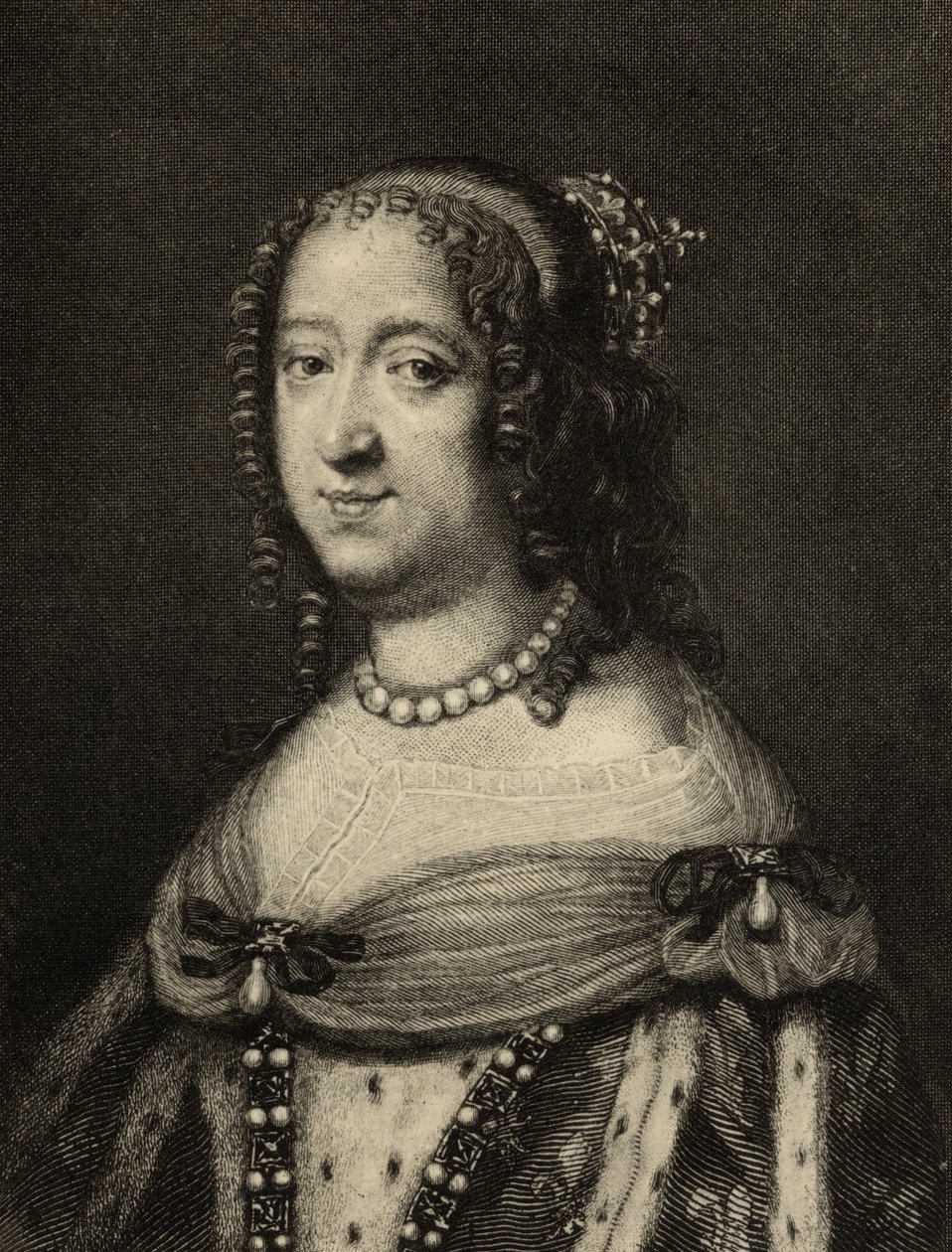Anna Austriaczka (1601-66) autorstwa French School