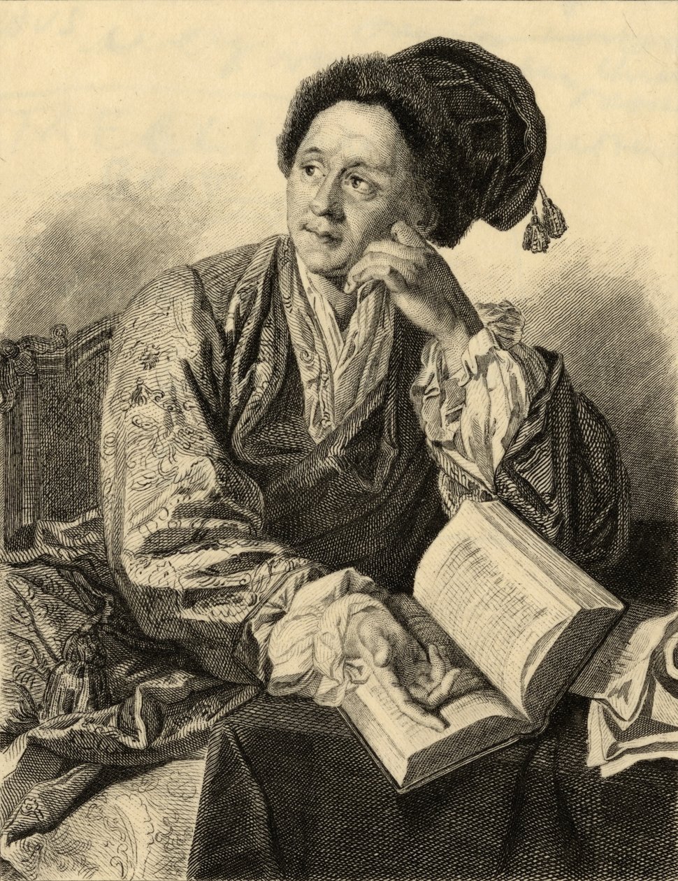 Bernard le Bovier de Fontenelle (1657-1757) autorstwa French School