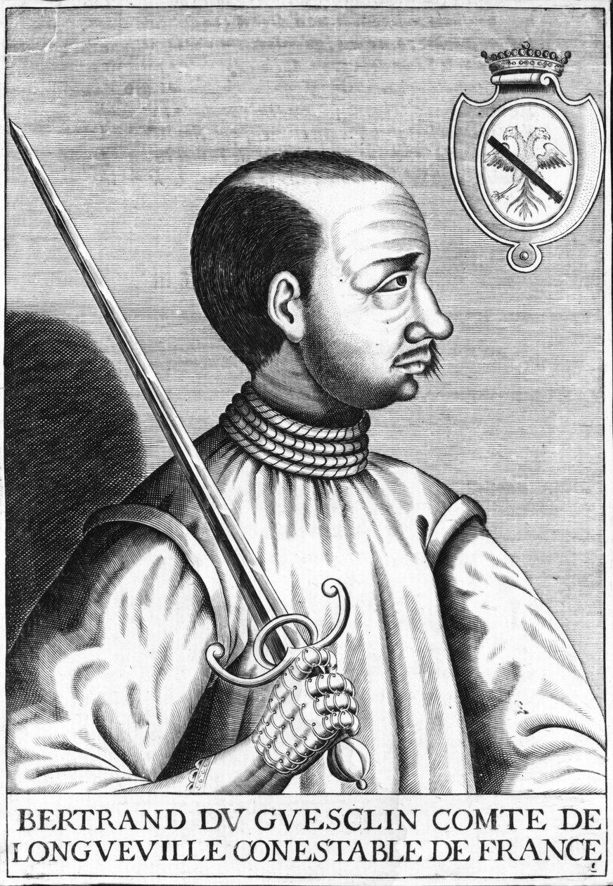 Bertrand du Guesclin autorstwa French School