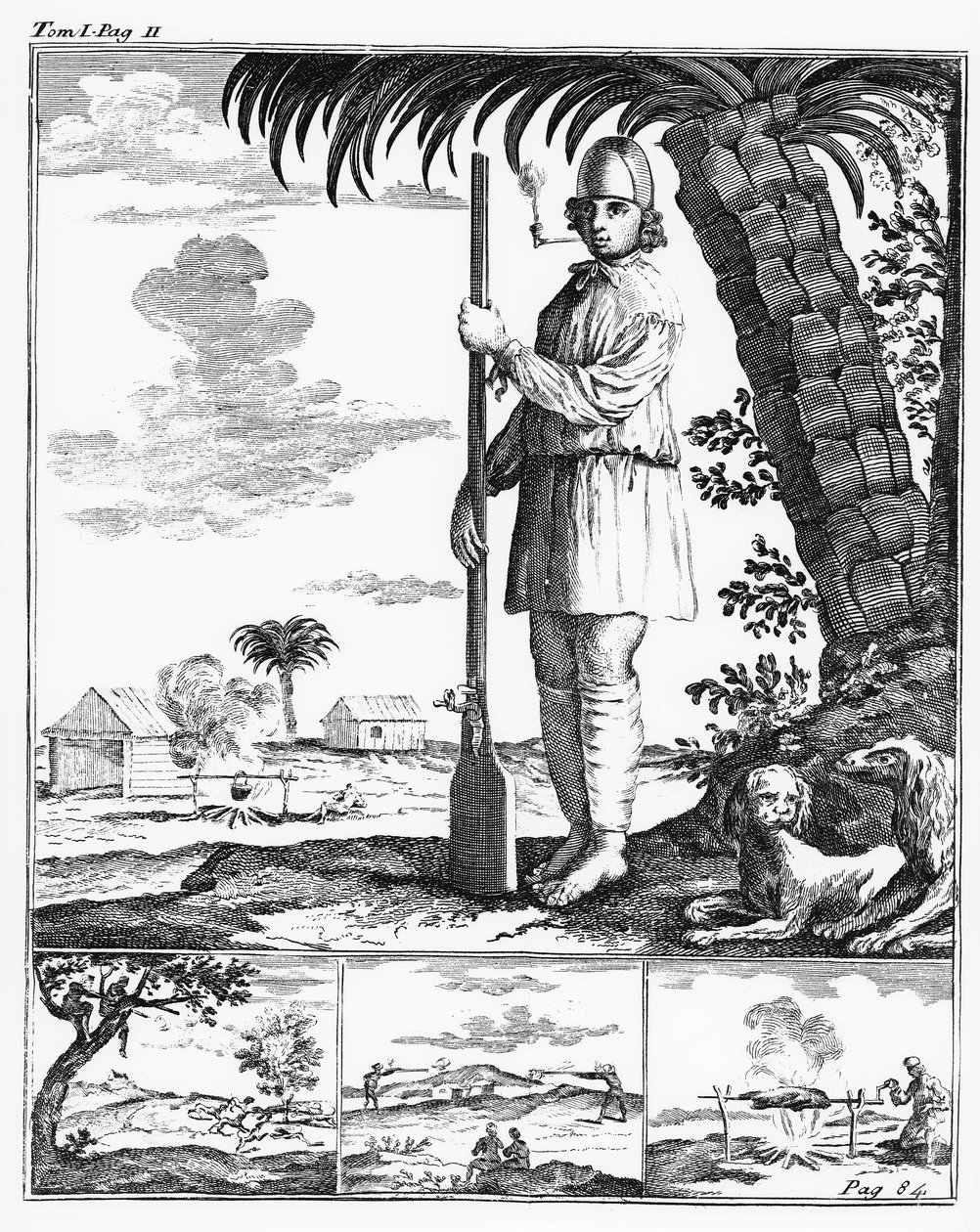 Buccaneer w Indiach Zachodnich, 1686 autorstwa French School