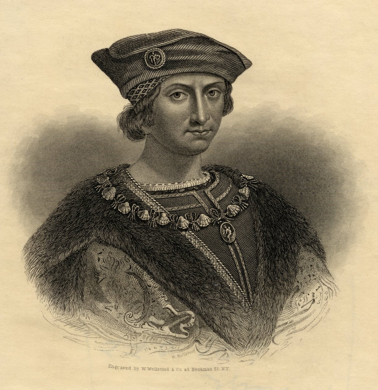 Karol VIII (1470-98) król Francji autorstwa French School