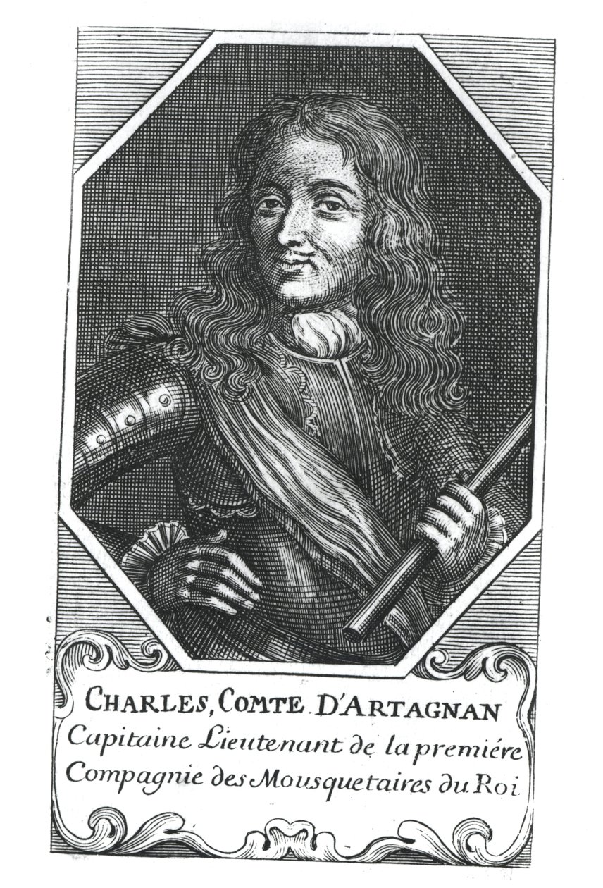 Karol de Montesquiou (1611-73) hrabia Artagnan autorstwa French School