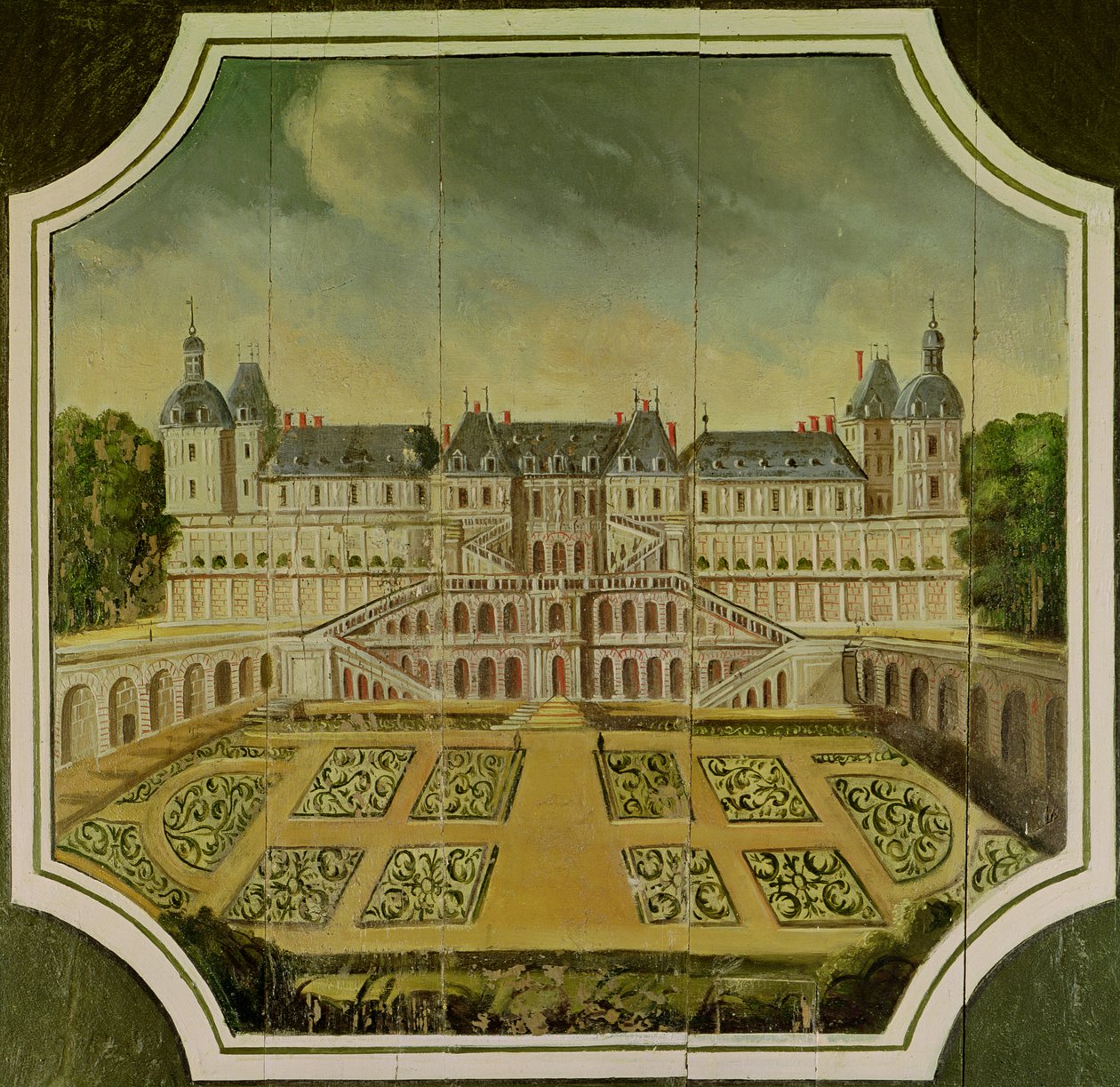 Zamek Saint-Germain-en-Laye autorstwa French School