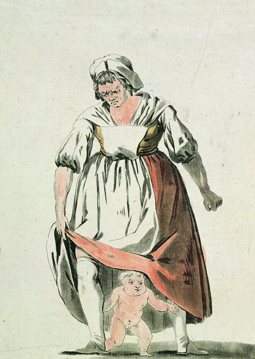 Obywatel urodzony jako wolny, 1789 autorstwa French School
